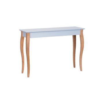 Masă Ragaba Console, lungime 105 cm, gri deschis