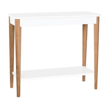Consolă Ragaba Ashme, lățime 85 cm, alb