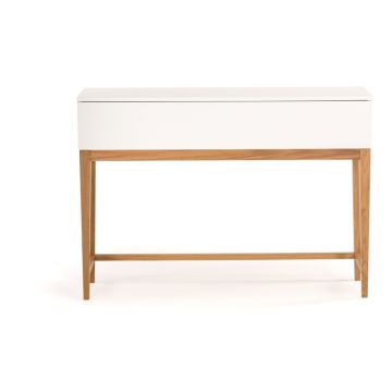 Masă tip consolă Woodman Blanco, alb