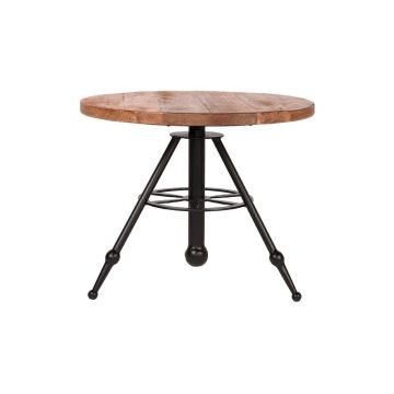 Măsuță cu blat din lemn de mango LABEL51 Solid, ⌀ 60 cm