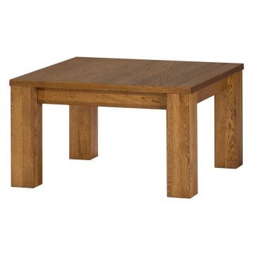 Masa de cafea, din furnir si pal Velvet 42 Stejar Rustic, L85xl85xH48 cm Masa de cafea, din furnir si pal Velvet 42 Stejar Rustic, L85xl85xH48 cm
