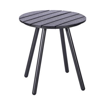 Masă de grădină Bonami Essentials Lounge, ø 51 cm, gri