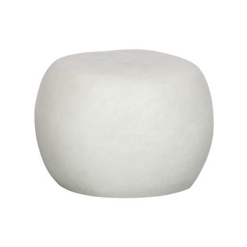 Măsuță de cafea albă rotundă ø 50 cm Pebble – vtwonen