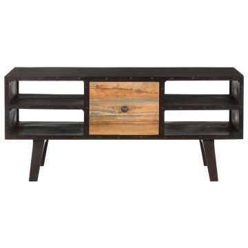 vidaXL Măsuță de cafea, 100x50x45 cm, lemn masiv reciclat vidaXL Măsuță de cafea, 100x50x45 cm, lemn masiv reciclat