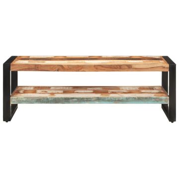 vidaXL Măsuță de cafea, 120x60x40 cm, lemn masiv reciclat vidaXL Măsuță de cafea, 120x60x40 cm, lemn masiv reciclat