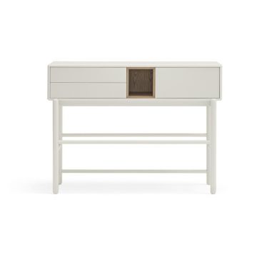 Masă consolă crem 35x120 cm Corvo – Teulat