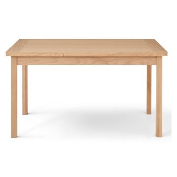 Masă dining extensibilă tapițată cu lemn de stejar Hammel Dinex 140 x 90 cm