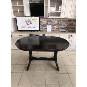 MASA LIDER 32 DIN LEMN DE FAG , 160CM RESTRANSA,200-240- 280CM EXTINSA, LATIME 100, 83 CM INALTIME, CULOARE WENGE