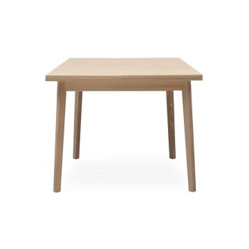 Masă de dining extensibilă cu aspect de lemn de stejar Hammel Single, 90 x 90 cm