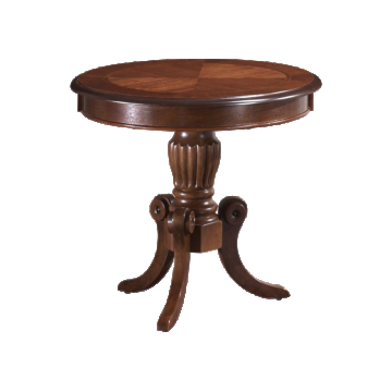 Masuta de cafea Rotunda din MDF Maro D60xH55cm Nevada