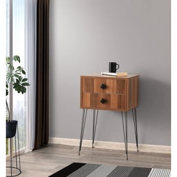 Masuta pentru living Melinos, Kalune Design, 45x35x70 cm, natural