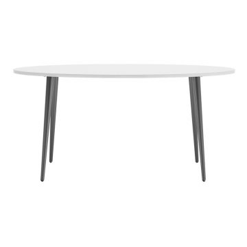 Masă de dining cu blat alb 160x80 cm Oslo - Tvilum