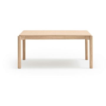 Masă de dining extensibilă în decor frasin 160x100 cm Atlas - Teulat