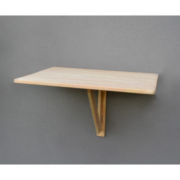 Masă de balcon supendată din lemn de pin 59x79 cm – Rojaplast