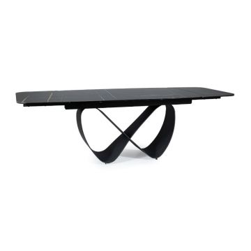 Masa extensibila Infinity Ceramic Black