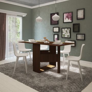 Masa Plianta Nova, Wenge, 179 x 90 x 75 cm