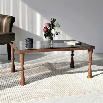 Masuta de cafea, Neostill, Dolce, 86x37x56 cm, Nuc