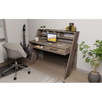 Birou, Retricy, Soho, 123.6x59.6x104.3 cm, PAL, Wenge