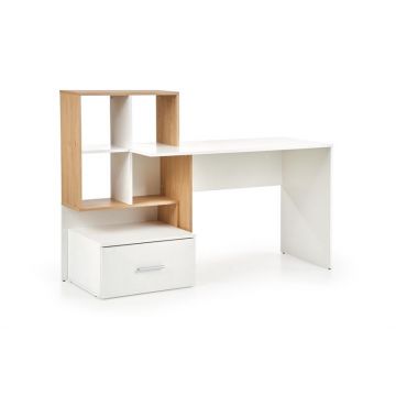 Masa de birou Grosso alb – H149 cm