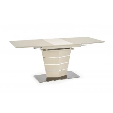 Masa extensibila Sorento bej - L 140-180 x l 80 x h 76 cm