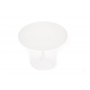 Masa rotunda Slim alba - d 100 x h 76 cm