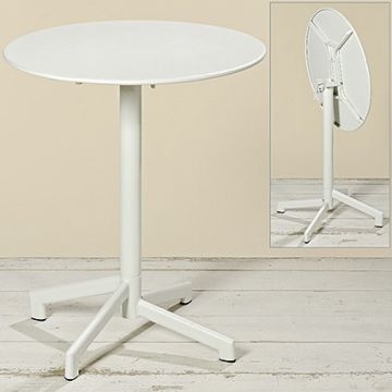 Masa rotunda din Fier Alb de 4-6 persoane D60cm Jackie
