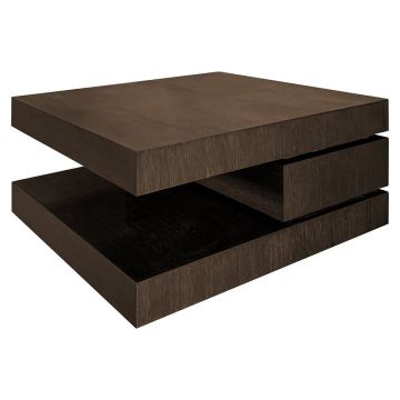 Masuta de cafea Patrata din Furnir de stejar Maro L90xH42cm Oakura Richmond Interiors