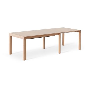 Masă de dining extensibilă cu blat cu aspect de lemn de stejar 96x160 cm Join by Hammel – Hammel Furniture