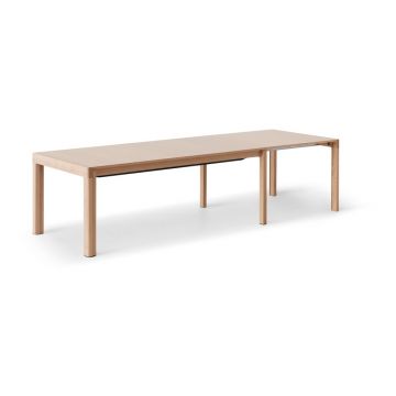 Masă de dining extensibilă cu blat cu aspect de lemn de stejar 96x220 cm Join by Hammel – Hammel Furniture