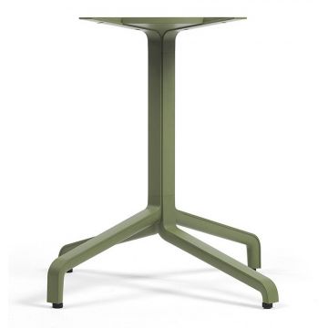 Baza aluminiu pentru masa exterior Nardi Frasca Maxi Fix h 72cm HPL verde agave