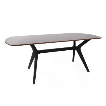 Masă Ares Dining Table, Maro, 180x75x80 cm