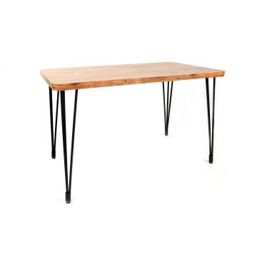 Masa Bucatarie Lagos Dining Table, Nuc, 120 x 75 x 70 cm