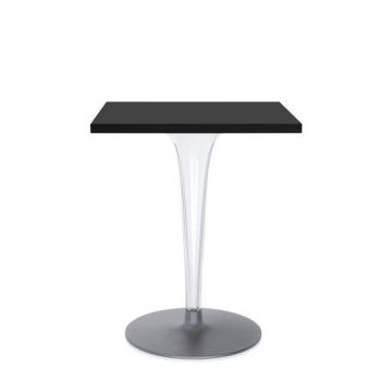 Masa Kartell TopTop design Philippe Starck & Eugeni Quitllet 60x60cm negru