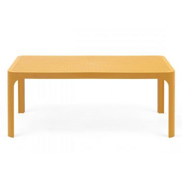 Masuta exterior Nardi Net Table 100 60x100cm h 40cm mustar