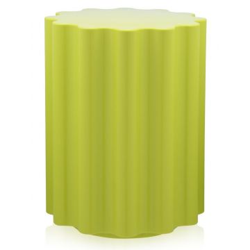 Masuta Kartell Colonna design Ettore Sottsass 34.5cm h 46cm verde