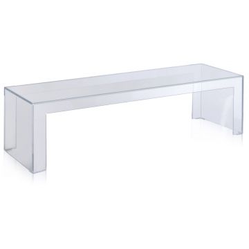 Masuta Kartell Invisible design Tokujin Yoshioka 120x40x31.5cm transparent