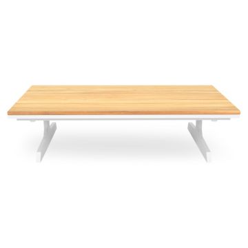 Masuta, Play, L.120 l.75 H.30 cm, aluminiu, natur