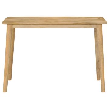 vidaXL Masă de bucătărie, 112x52x76 cm, lemn masiv de mango