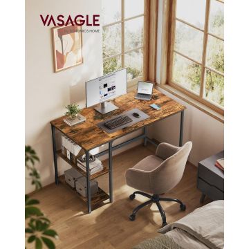 Birou, Vasagle, 120 x 60 x 76 cm, PAL/fier, vintage