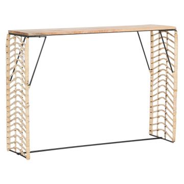 Masă consolă în culoare naturală 30x103 cm Monarque – Jardin d'Ulysse