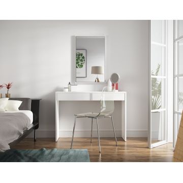 SEA511 - Masa alba sau neagra toaleta cosmetica machiaj masuta vanity birou, consola, birou
