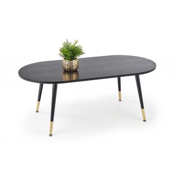 Masa de cafea Embosa neagra - L120xl60xh47 cm