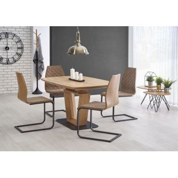 Set masa MDF Blacky + 4 scaune K265