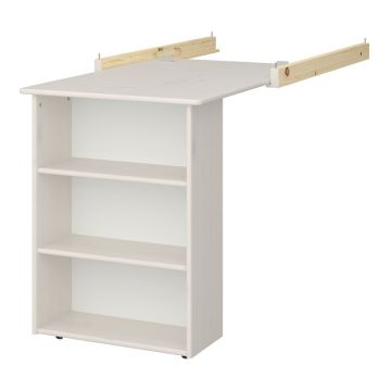Birou de copii din lemn masiv de pin 92.5x56 cm Memphis - Tvilum
