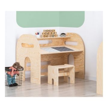 Birou pentru copii 76x93 cm MUNDO – Adeko