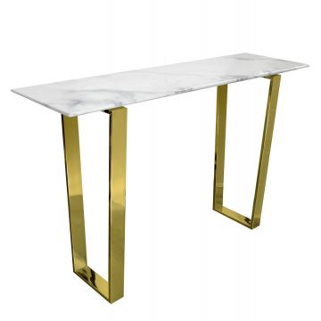 Consola Madera marble alba – H76 cm