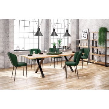 Masa Apex 140 lemn masiv stejar - L140xl85xh76 cm