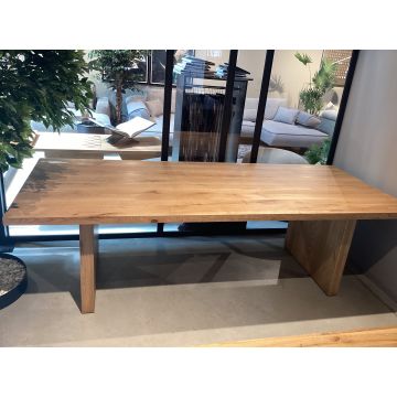 Masa din lemn de stejar salbatic Stone Nobil Regular Stejar Bassano