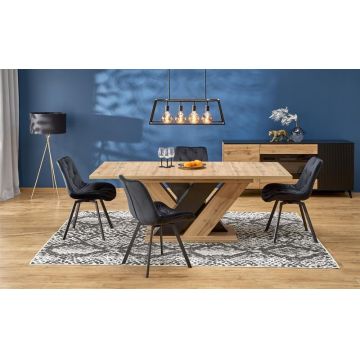 Masa extensibila Brandon – L160-200xl90xh77 cm