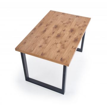 Masa extensibila Horus stejar - L126/206xl80xh76 cm